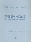 Grand Duo Concertant : Pour Violon, Contrebasse Et Orchestre.