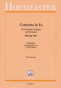 Concerto In Es : Für Trompete (Clarino) und Orchester - Piano reduction.