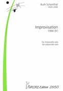 Improvisation : For Violoncello Solo (1994).