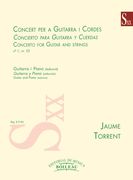 Concerto No. 1, Op. 52 : For Guitar and Strings - Piano reduction.