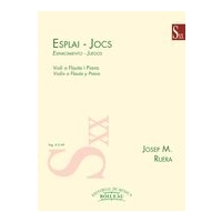 Esplai - Jocs : For Violin Or Flute & Piano.