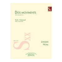 Dos Moviments : For Violin & Violoncello.