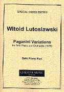 Paganini Variations : For Solo Piano and Orchestra (1978).