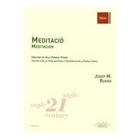 Meditacio : For Clarinet In Bb Or Flute & Piano.
