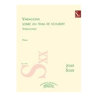 Variacions Sobre Un Tema De Schubert, Op. 142 No. 2 : For Piano.