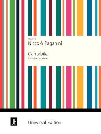 Cantabile : For Violin and Piano.