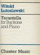 Tarantella : For Baritone And Piano.