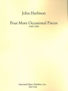 Four More Occasional Pieces : For Piano (1987-1990).