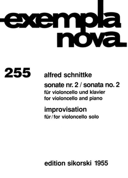 Sonata No. 2 : For Violoncello and Piano / Improvisation : For Violoncello Solo (1993/94).