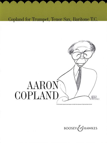 Copland For Trumpet, Tenor Sax, Baritone T. C. : Excerpts and Short Pieces.