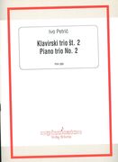 Piano Trio No. 2 : For Violin, Violoncello, and Piano (1953/99).