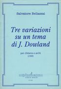 Tre Variazioni Su Un Tema Di J. Dowland : For Guitar and Strings (1989).