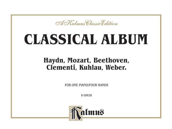 Classical Album : For Piano Four Hands.