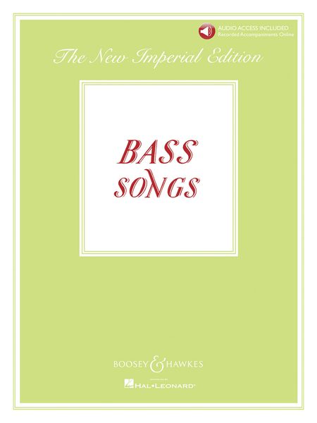 New Imperial Edition Of Solo Songs : Bass Songs.