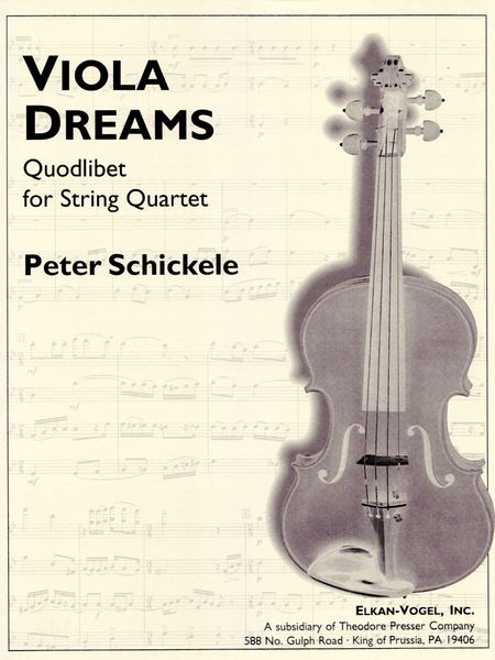 Viola Dreams : Quodlibet For String Quartet.