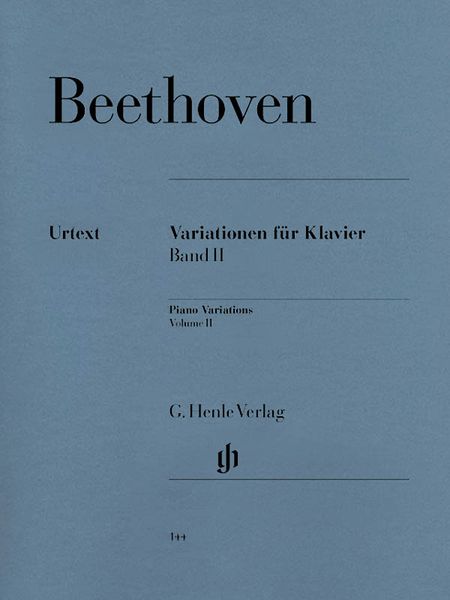 Variations, Vol. 2 : For Piano.