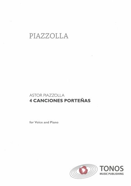 4 Canciones Porteñas : Klavier.