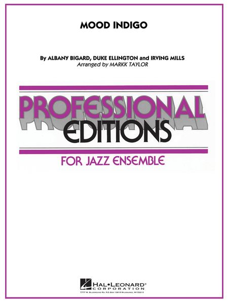 Mood Indigo : For Jazz Ensemble / arr. by Mike Taylor (Score Only).