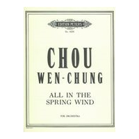 All In The Spring Wind : For Orchestra.