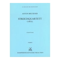 String Quartet In C Minor (1861-62) / edited by Leopold Nowak.