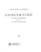 Concertino, Op. 45 No. 7 : Trombone (Basun) and String Orch. - Piano reduction.