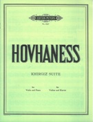 Khirgiz Suite : For Violin and Piano.