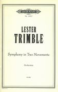 Symphony In Two Movements : For Orchestra.