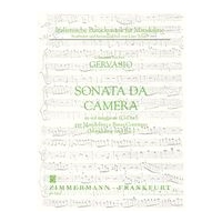 Sonata Da Camera In G Major : For Mandolin and Basso Continuo.