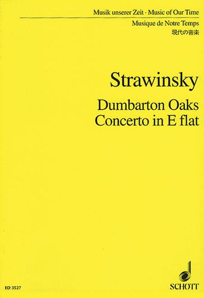 Dumbarton Oaks Concerto.