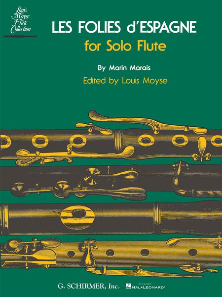 Folies d'Espagne : For Flute Solo.