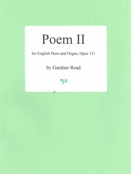 Poem Il, Op. 151 : For English Horn and Organ.