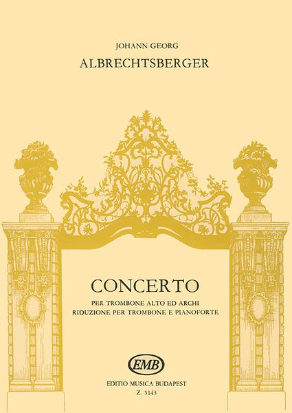 Concerto : For Alto Trombone and Strings.