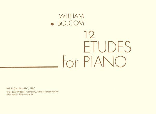 12 Etudes : For Piano.