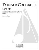 Scree : For Cello, Percussion and Piano (1997).
