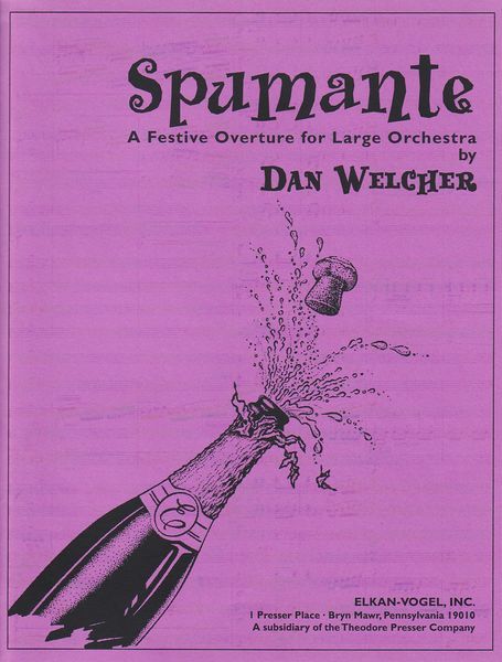Spumante : A Festive Overture For Large Orchestra (1997).