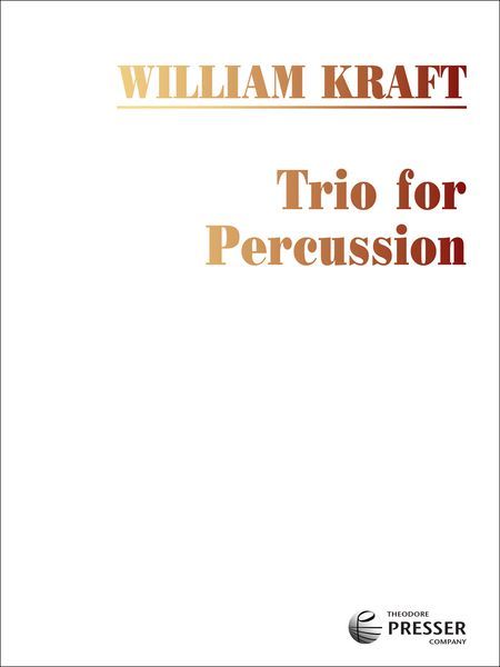 Trio : For Percussion.