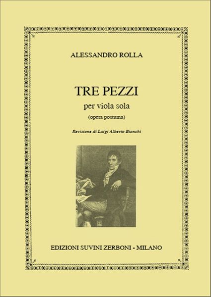 Tre Pezzi : For Viola Solo.