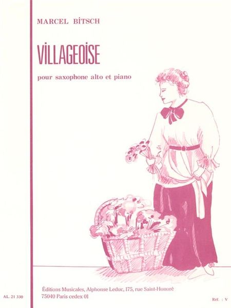 Villageoise : For Alto Sax and Piano.