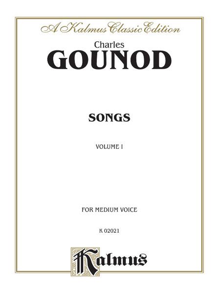 Songs, Vol. 1 : For Medium Voice.