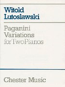 Paganini Variations : For Two Pianos Four Hands.