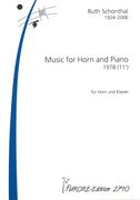 Music : For Horn and Piano (1978).