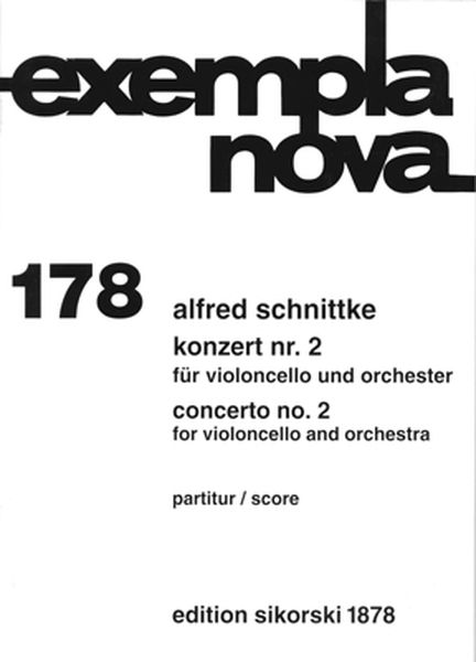 Concerto No. 2 : For Violoncello And Orchestra (1990).