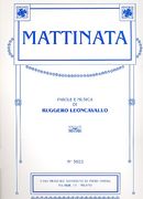 Mattinata : For Voice and Piano.