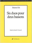 Six Duos : For Two Bassoons / edited by Harold E. Griswold.