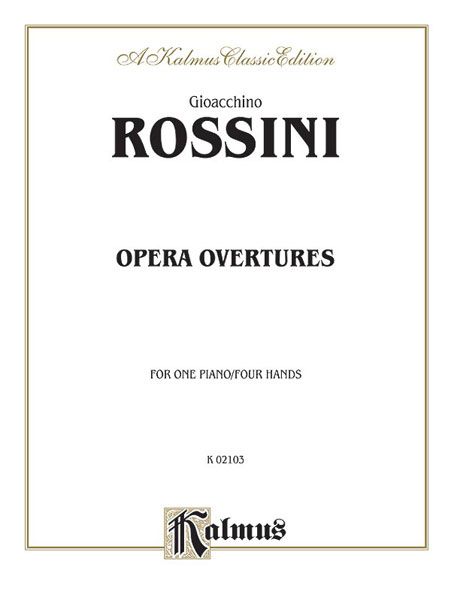 Opera Overtures : For One Piano Four Hands.
