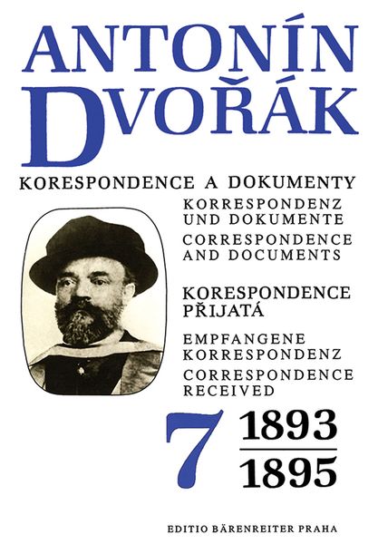 Correspondence and Documents, Vol. 7 : Correspondence Received 1893-1895.