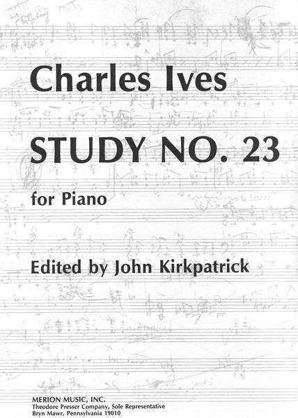 Study No. 23 : For Piano.