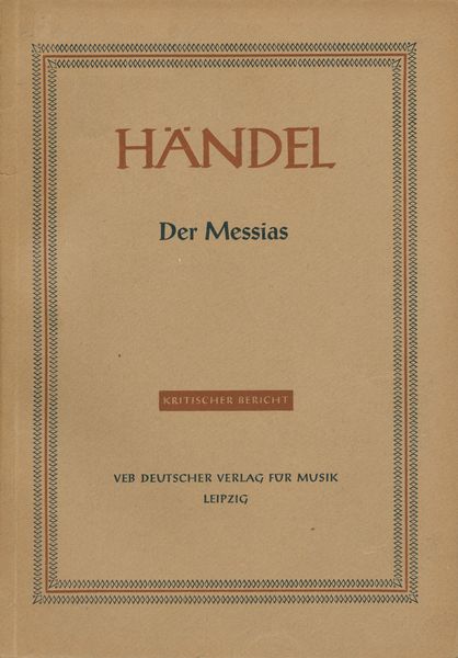 Messiah : Critical Commentary.