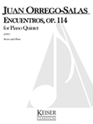 Encuentros, Op. 114 : For String Quartet and Piano (1997).