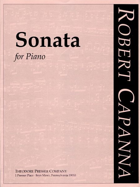Sonata : For Piano Solo.